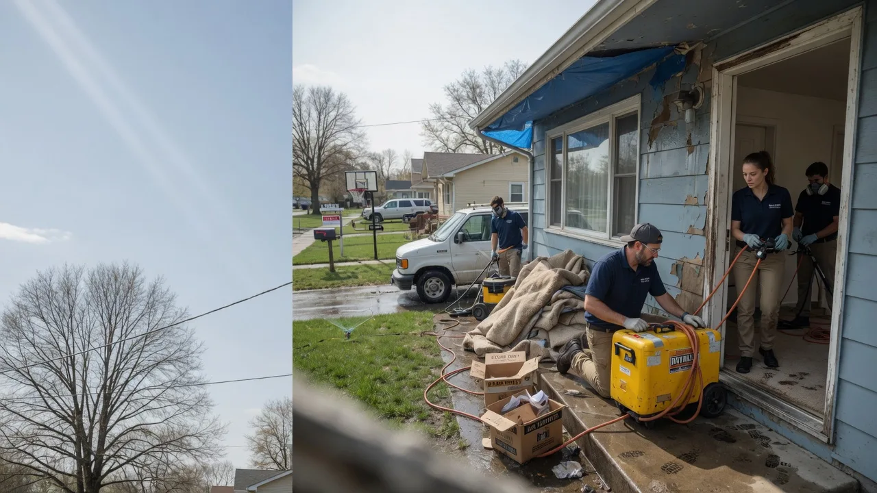 Basement Flood Cleanup in Wellston, MI near me